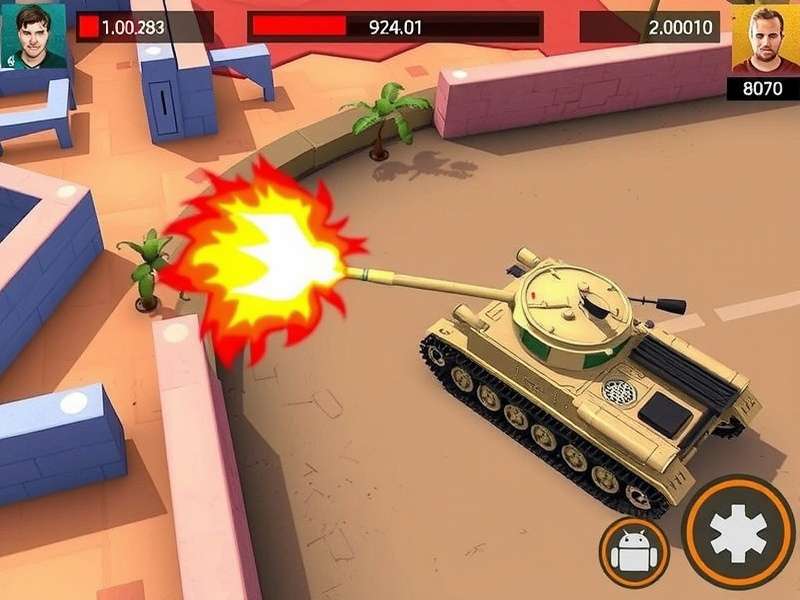 Tank Royale Fury Gameplay Screenshot